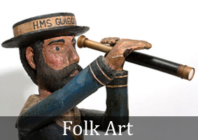 Jack Tar Carving - Folk Art